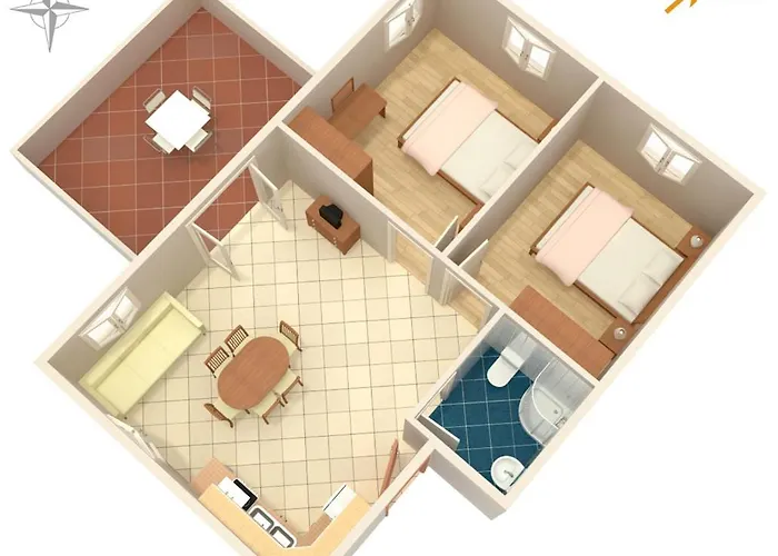 With A Parking Space Tkon, Pasman - 6216 아파트