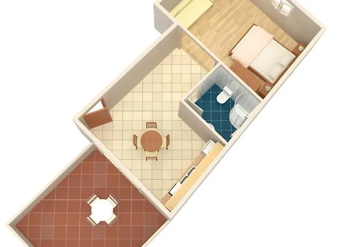 With A Parking Space Tkon, Pasman - 6216 아파트 트콘